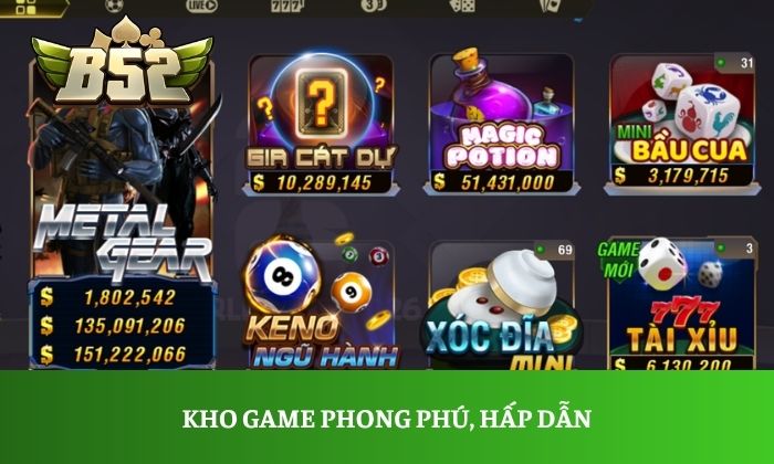 Trang Chủ 10 Kho game phong phú, hấp dẫn